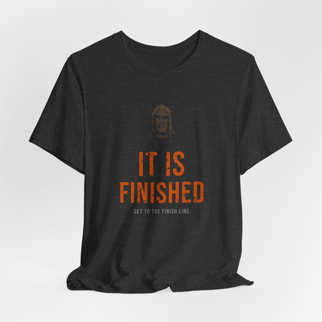 It Is Finished Tee — Burnt Orange