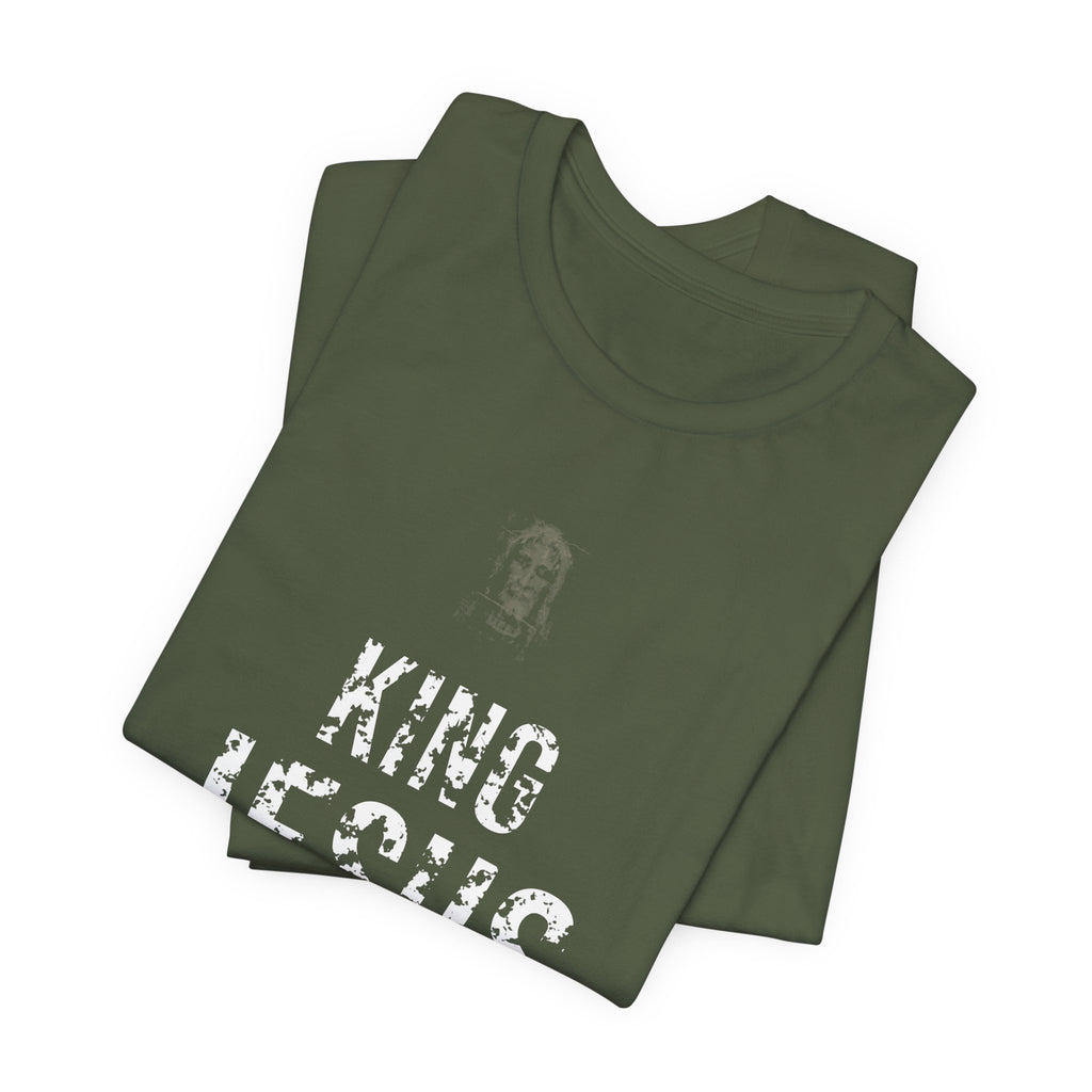King Jesus Tee — White