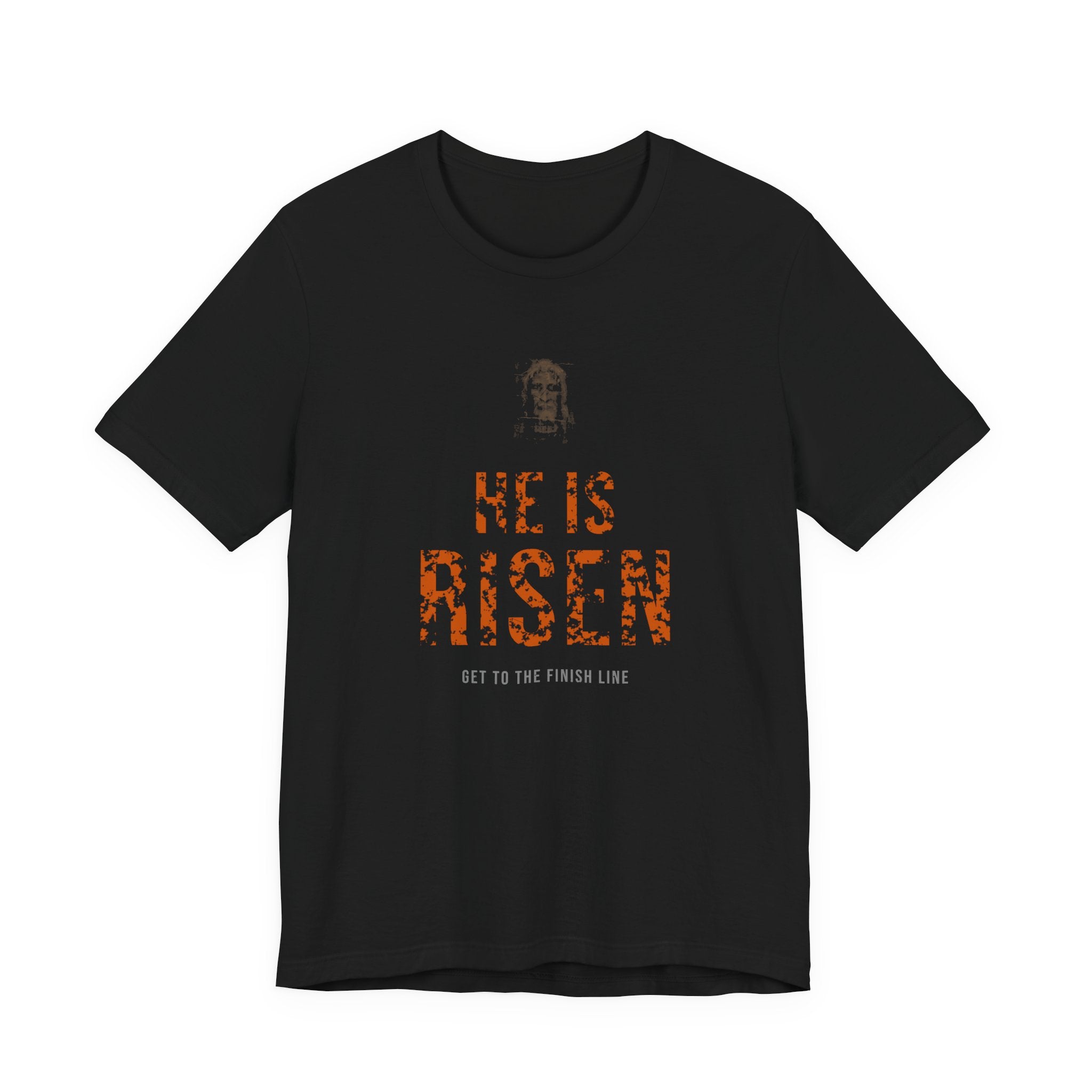 He Is Risen Tee — Burnt Orange