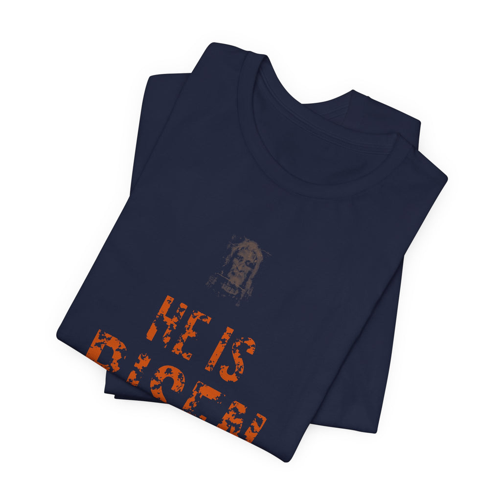 He Is Risen Tee — Burnt Orange