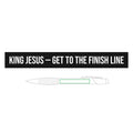 King Jesus Pen — Engraved Brass