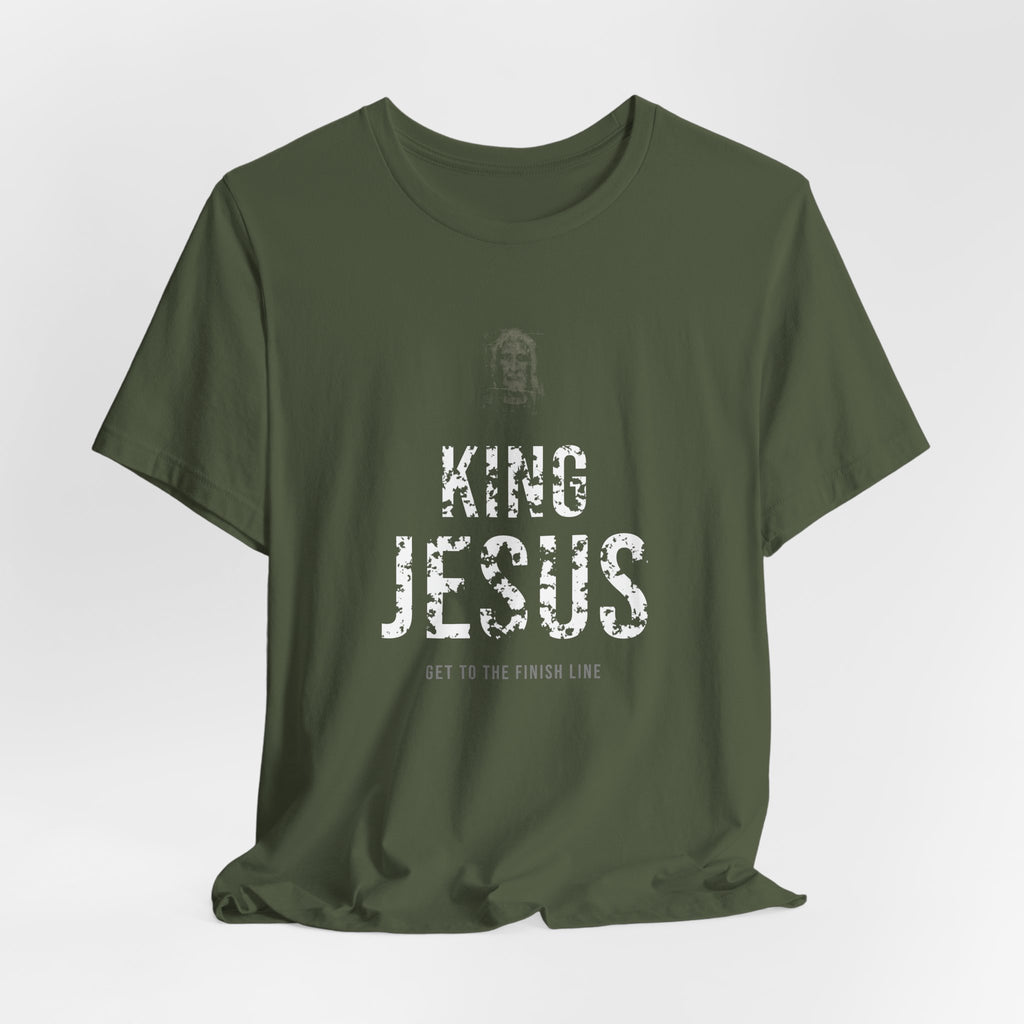 King Jesus Tee — White