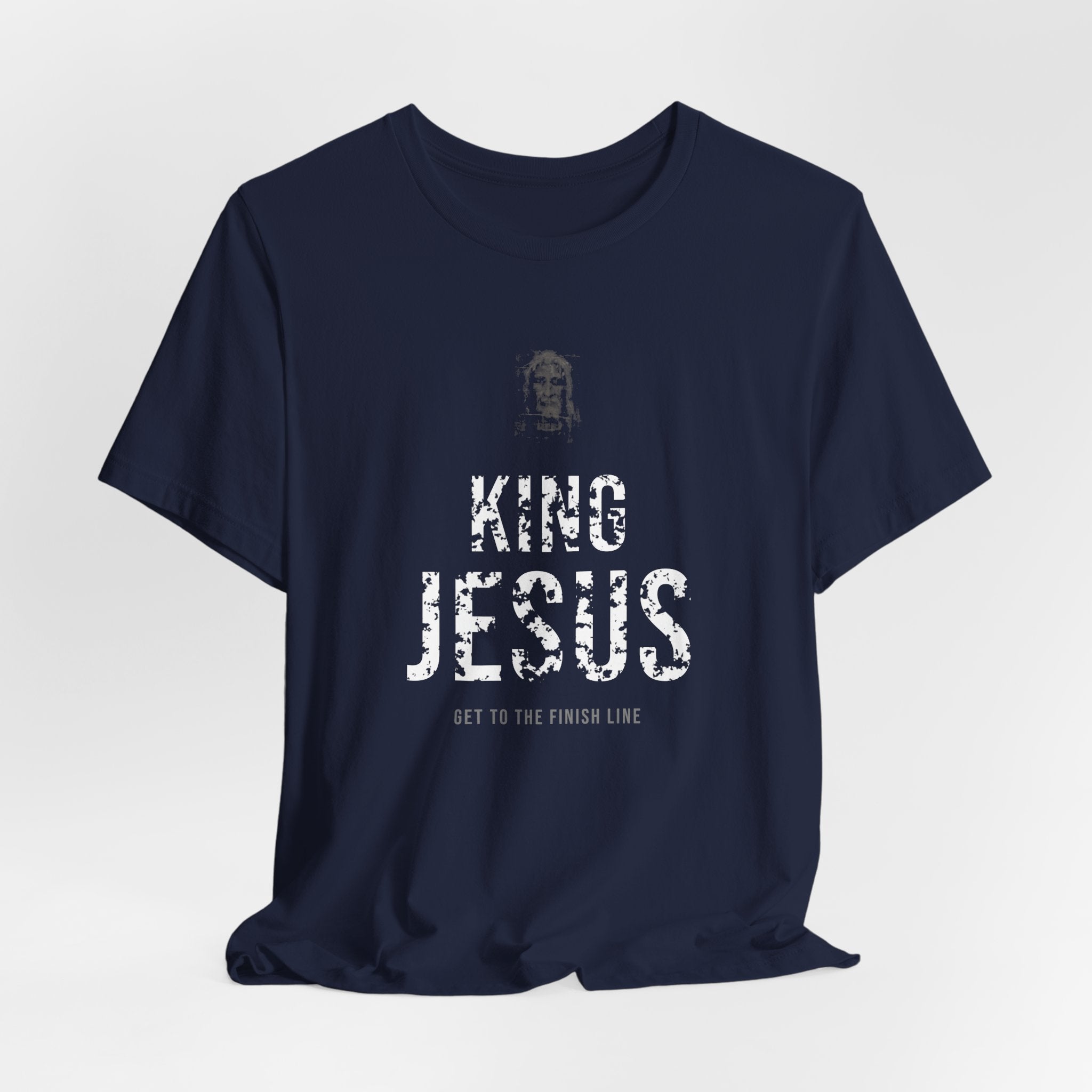 King Jesus Tee — White